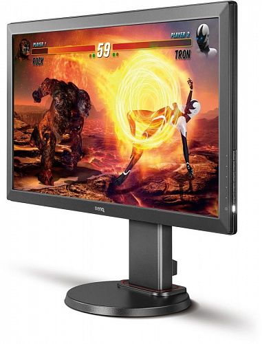 Монитор BenQ 9H.LHJLB.QBE 24 ZOWIE by BenQ RL2460S Gray с поворотом экрана (LED, 1920x1080, 1 ms, 170°/160°, 250 cd/m, 12M:1, +DVI, +3xHDMI, +MM)