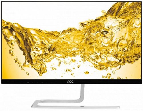 Монитор AOC I2481FXH 23.8 AOC I2481FXH Silver-Black (AH-IPS, LED, LCD, 1920x1080, 4 ms, 178°/178°, 250 cd/m, 50M:1, +2xHDMI)