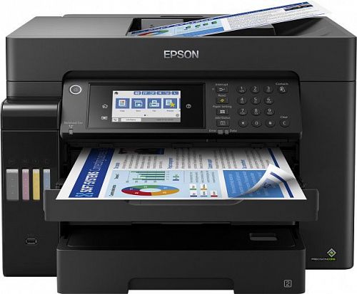 МФУ EPSON L15160 (C11CH71404) (запуск инженером)