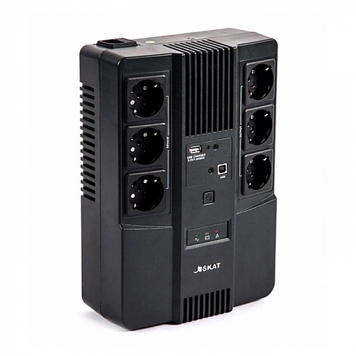 ИБП БАСТИОН SKAT-UPS 800-AI-IN-1x9