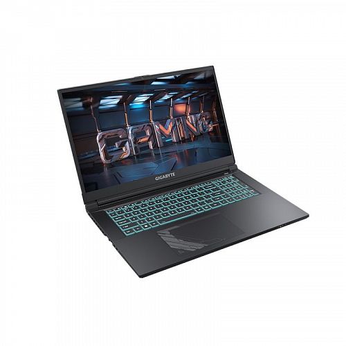 Ноутбук Gigabyte G7 MF Core i5 12500H 16Gb SSD512Gb NVIDIA GeForce RTX4050 6Gb 17.3 IPS FHD (1920x1080) Windows 11 Home black WiFi BT Cam (MF-E2KZ213SH)