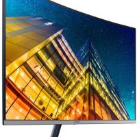 Монитор SAMSUNG 31,5 U32R590CWI Black Сurved (LED, Wide, 3840x2160, 4ms, 178°/178°, 250 cd/m, 2500:1 +DP, +НDMI, +USB, )