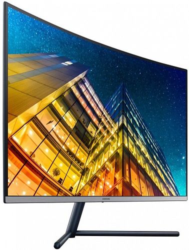 Монитор SAMSUNG 31,5 U32R590CWI Black Сurved (LED, Wide, 3840x2160, 4ms, 178°/178°, 250 cd/m, 2500:1 +DP, +НDMI, +USB, )