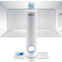 Монитор BenQ 9H.LG9LB.QRE 25 ZOWIE by BenQ XL2546 White-Blue с поворотом экрана (1920x1080, 240Hz, 1 ms, 170°/160°, 320 cd/m, 12M:1, +DVI, +HDMI 2.0, +HDMI 1.4, +DisplayPort 1.2, +4xUSB)