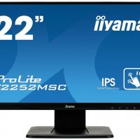 Монитор Iiyama 21.5 ProLite T2252MSC-B1 черный IPS LED 5ms 16:9 HDMI DisplayPort M/M Mat 3000:1 250