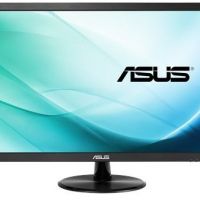 Монитор ASUS 90LM01K0-B05170 21.5 ASUS VP228HE Black (LED, Wide, 1920x1080, 1ms, 90°/65°, 200 cd/m, 100,000,000:1, +HDMI, +MM, )