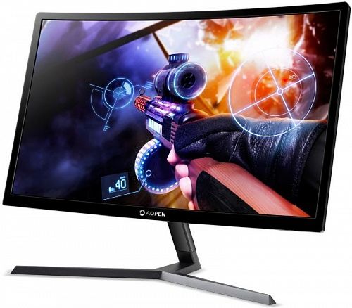 Монитор Acer 24HC1QR 23.6 1920x1080, FHD, 16:9, VA, 144 Hz, 400 nits, 3000:1, 5 ms, DVI, HDMI, DP, Audio out (UM.UW1EE.P01)