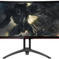 Монитор AOC AG352UCG6 35 AOC AGON AG352UCG6 Black (MVA, изогнутый, LED, 3440x1440, 4 ms, 178°/178°, 300 cd/m, 2500:1, +HDMI, +DisplayPort, +2xUSB, +MM, +регулировка по высоте)