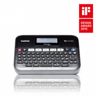 Принтер-этикеток BROTHER PT-D450VP для печати наклеек, черный, с кейсом (PTD450VPR1)