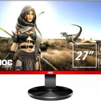 Монитор AOC G2790PX 27 AOC G2790PX Black с поворотом экрана (LED, 1920x1080, 144Hz, 1 ms, 170°/160°, 400 cd/m, 20M:1, +2xHDMI, +DisplayPort, +USB, +MM)