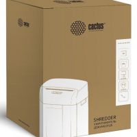 Шредер Cactus CS-SH-10-23-2X15 (секр.P-5)/фрагменты/10лист./23лтр./скобы