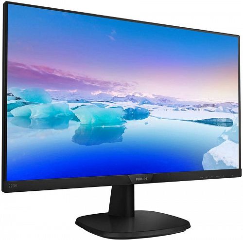 Монитор 21.5 PHILIPS 223V7QSB/10 Black (IPS, LED, 1920x1080, 8 ms, 178°/178°, 250 cd/m, 10M:1)