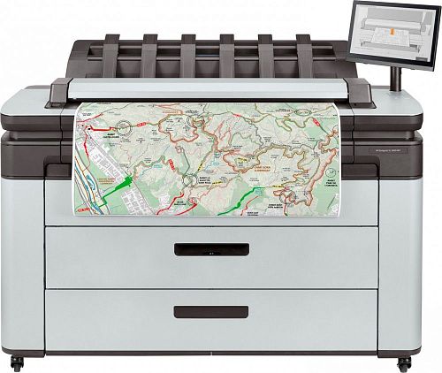 Широкоформатный МФУ HP DeskJet XL 3600 MFP (6KD23A) (запуск инженером)