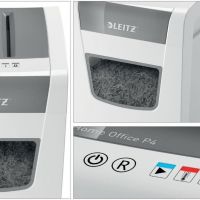Leitz 80010000 Шредер Leitz IQ Home Office (секр.P-4)/фрагменты/10лист./23лтр./скрепки/скобы