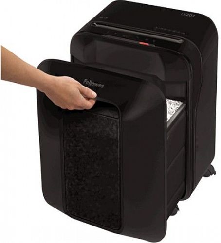 Уничтожитель бумаг FELLOWES PowerShred LX201 черный [FS-50500]
