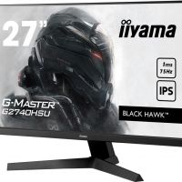 Монитор IIYAMA G2740HSU-B1 27 [16:9] 1920х1080(FHD) IPS, nonGLARE, 250cd/m2, H178°/V178°, 1000:1, 80M:1, 16,7 миллионов цветов, 1ms, HDMI, DP, USB-Hub, Tilt, Speakers, Audio out, 3Y, Black (G2740HSU-B1)