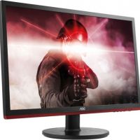 Монитор AOC G2260VWQ6 21.5 AOC G2260VWQ6 Black-Red (LED, 1920x1080, 1 ms, 170°/160°, 250 cd/m, 20M:1, +HDMI, +DisplayPort)