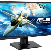 Монитор ASUS 90LM02V0-B01370 24 ASUS VG245H Black (LED, Wide, 1920x1080, 1ms, 170°/160°, 250 cd/m, 100,000,000:1, +2хHDMI, +MM, )