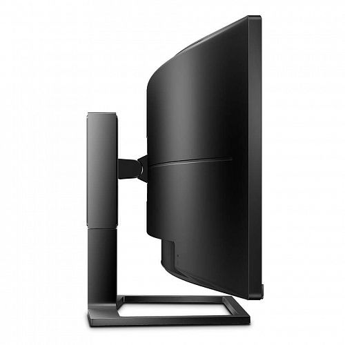 Монитор Philips 498P9/00 49 498P9 Black (VA, изогнутый, 5120x1440, 5 ms, 178°/178°, 450 cd/m, 80M:1, +2xHDMI 2.0, +DisplayPort 1.4, +6xUSB 3.2, +MM, +регулировка по высоте)