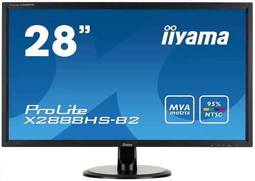 Монитор ЖК IIYAMA ProLite X2888HS-B2 28, черный