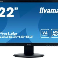 Монитор ЖК IIYAMA X2283HS-B3 21.5, черный