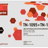 Комплект лазерных картриджей EasyPrint TN-1095 для принтеров Brother HL-1202R, HL-1223WR, DCP-1602R, DCP-1623WR,  черный 1500 страниц