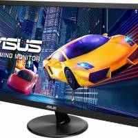Монитор ASUS 90LM0480-B02170 24 ASUS VP248QG Black (LED, Wide, 1920x1080, 1ms, 170°/160°, 250 cd/m, 100,000,000:1, +DP, +НDMI, +MM, )
